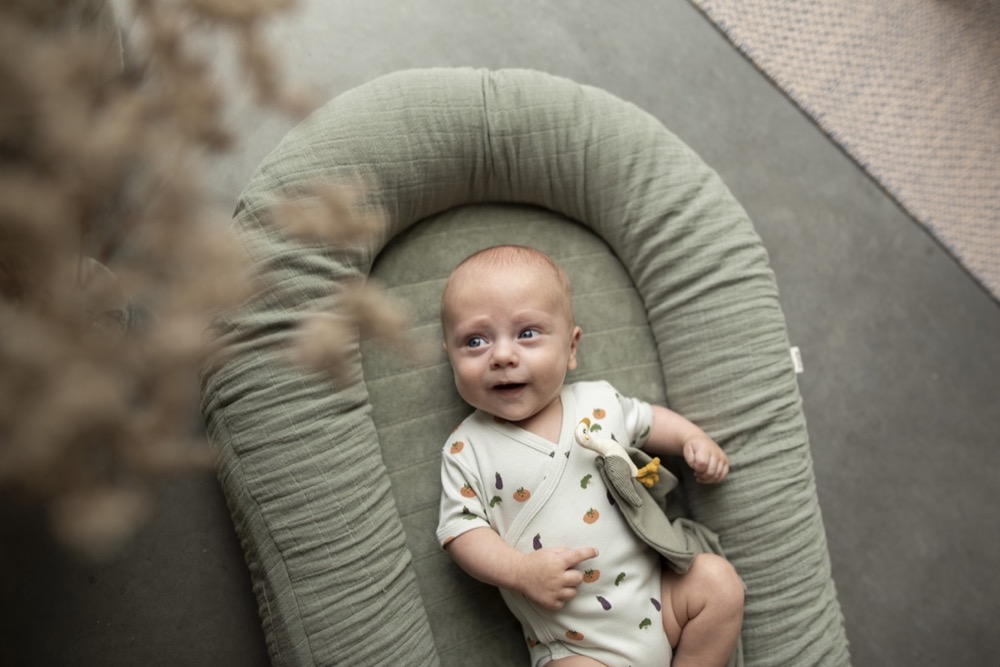 Newborn body corto - Friendly Vegetables